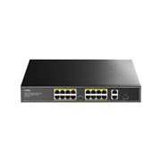 CUDY-97 | Commutateur Cudy 16 ports 10/100M PoE+ avec 2 Uplink Gigabit et 1 SFP