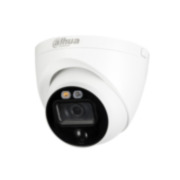 DAHUA-2216 | HDCVI PIR series fixed dome with active deterrence, 20m Smart IR and motion detection by PIR, for outdoors