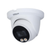 DAHUA-2217-FO | Dahua StarLight Full Color IP fixed dome with 30 m white lighting for outdoor use. 1 / 2,8 ”CMOS of 2MP. Triple Stream. H.265 + / H.265 / H.264 + / H.264 / MJPEG format. Resolution up to 2MP at 25ips. 0.0015 lux F1.0. 2.8 mm (107 °) fixed lens. OSD, AWB, AGC, BLC, WDR 120dB, 3D-DNR, 4 ROI zones, mirror, video sensor and privacy masks. Perimeter protection (IVS). It incorporates a microphone. MicroSD slot. Onvif, CGI, P2P, Milestone. IP67. 3AXIS. 12V DC. PoE.