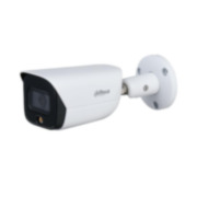 DAHUA-2220-FO | Dahua StarLight IP bullet camera with 30 m white lighting for outdoors. 1 / 2.7 ”CMOS of 5MP. Triple Stream. H.265 + / H.265 / H.264 + / H.264 / MJPEG format. Resolution up to 5MP at 20ips. ICR filter. 0.003 lux. 2.8 mm (98 °) fixed lens. OSD, AWB, AGC, BLC, HLC, WDR 120dB, 3D-DNR, 4 ROI zones, mirror, video sensor and privacy masks. Intelligent detection (IVS). 1 audio input / 1 output. 1 alarm input / 1 output. MicroSD slot. Onvif, CGI, P2P, Milestone. IP67. 3AXIS. 12V DC. PoE.
