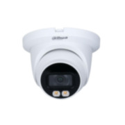 DAHUA-2221-FO | Dahua Full color IP fixed dome with 30 m white lighting for outdoor use. 1 / 2.7 ”CMOS of 5MP. Triple Stream. H.265 + / H.265 / H.264 + / H.264 / MJPEG format. Resolution up to 5MP at 20ips. ICR filter. 0.003 lux. 2.8 mm (98 °) fixed lens. OSD, AWB, AGC, BLC, HLC, WDR 120dB, 3D-DNR, 4 ROI zones, mirror, video sensor and privacy masks. Intelligent detection (IVS). It incorporates a microphone. MicroSD slot. Onvif, CGI, P2P, Milestone. IP67. 3AXIS. 12V DC. PoE.