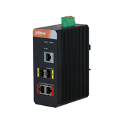DAHUA-2257N | Switch Industrial Gigabit Dahua Gestionable (L2) de 4 puertos con PoE Gigabit de 2 puertos