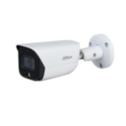 DAHUA-2615-FO | Dahua StarLight Full Color IP bullet camera with 30 m white lighting for outdoors. 1 / 2,8 ”CMOS of 2MP. Triple Stream. H.265 + / H.265 / H.264 + / H.264 / MJPEG format. Resolution up to 2MP at 25ips. 0.0015 lux F1.0. 2.8 mm (107 °) fixed lens. OSD, AWB, AGC, BLC, WDR 120dB, 3D-DNR, 4 ROI zones, mirror, video sensor and privacy masks. Intelligent detection (IVS). It incorporates a microphone. 1 audio input / 1 output. 1 alarm input / 1 output. MicroSD slot. Onvif, CGI, P2P, Milestone. IP67. 3AXIS. 12V DC. PoE.