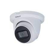 DAHUA-2683-FO | Domo fijo IP Dahua WizSense con Smart IR 30m para exterior. CMOS 1/2,8” de 8MP. Triple Stream. Formato Smart H.265+/H.265/Smart H.264+/H.264/MJPEG. Resolución de hasta 8MP a 20ips. Filtro ICR. 0,007 lux F1.4. Óptica fija de 2,8 mm (108°). OSD, AWB, AGC, BLC, HLC, WDR 120dB, 3D-DNR, 4 zonas ROI, videosensor y mascaras de privacidad. Detección inteligente (IVS). Incorpora micrófono. Ranura MicroSD. Onvif, CGI. IP67. 12V CC. PoE.
