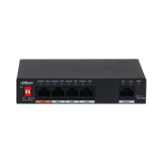 DAHUA-3029 | Switch comercial no gestionable de 4 puertos Fast Ethernet PoE + 1 puerto RJ45 Fast Ethernet