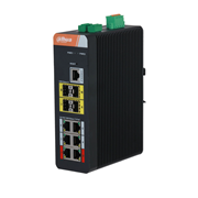 DAHUA-3339N | Industrial 10-port L2 switch with 6 PoE