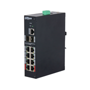 DAHUA-4384 | Switch PoE Industrial L2 de 10 puertos