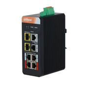 DAHUA-4430 | Switch industrial L2 de 7 puertos con 4 PoE
