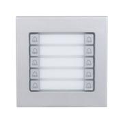 DAHUA-4787 | Module de 10 boutons poussoirs avec boîtier métallique, IP65 et IK07