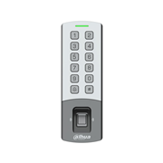 DAHUA-4792 | Stand-alone access control with RFID reader, fingerprint and keypad in IP65 and IK08 metal casing.
