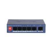 DAHUA-5186 | Switch PoE Dahua gestionable en la nube de 6 puertos para sobremesa