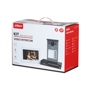 DAHUA-5234 | Kit de videoportero IP Dahua con estación exterior WiFi, monitor WiFi y PoE