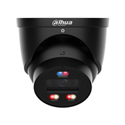 DAHUA-5342 | Dôme IP Dahua WizSense 3 noir 8MP avec TiOC PRO et objectif fixe pour extérieur