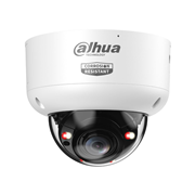 DAHUA-5431 | Domo IP Dahua WizMind 5 anticorrosão de 4MP com WizColor e dissuasão ativa