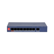 DAHUA-5517 | Switch gestionable cloud Dahua de 9 puertos con 8 PoE y Hi-PoE de 60 W