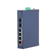 DAHUA-5520 | Switch gestionable cloud Dahua Hardened de 6 puertos Gigabit con 4 PoE