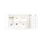 DAHUA-5526 | Dahua Pro 7-inch IP monitor with Linux, 2-wire, WiFi 6 and PoE