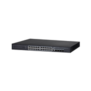 DAHUA-5568 | Switch PoE gestionable L2 Dahua de 24 puertos Gigabit PoE con 370 W y 4 puertos 1000 Base-X