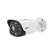 DAHUA-5618 | Câmara IP térmica híbrida Dahua Eureka Series com canal térmico 256×192, visível 4MP e deteção de fogo para exterior
