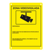 DEM-281 | Placa CCTV homologada en castellano   