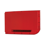 DEM-826 | Red fire siren with red flash for outdoors