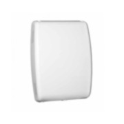 DSC-132 | Caja de plástico en color blanco vacía con puerta desmontable para centrales PowerSeries Pro