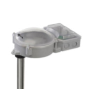 FOC-706 | Mounting box for Hochiki detectors in ducts with 0.6 m pipe. allows a range of addressable, conventional or addressable photoelectric smoke detection devices to be installed on the outside of an air duct in order to control air within the duct.