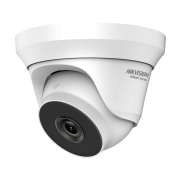 HIK-120 | Domo fijo 4 en 1 Serie HiWatch™ de HIKVISION® con iluminación Smart IR de 40 m para exterior. CMOS de 4MP. Salida 4 en 1 (HDCVI/HDTVI/AHD/960H). Óptica fija de 2,8 mm (100°). Filtro ICR. OSD, AGC, BLC, WDR digital, DNR, brillo, nitidez, espejo. IP66. 3AXIS. 12V CC.