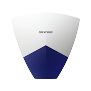 HIK-806 | Sirene exterior com fios Hikvision com luz piloto azul