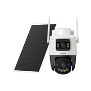 IMOU-0041 | Domo PTZ IP Imou AOV Dual de 5MP+5MP con Wi-Fi 2,4 GHz, 4G y panel solar