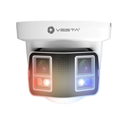 IPC-T38-A180-PV | Panoramic IP dome 8MP Smart Dual Light Active Deterrence Magic Color Ultra AI outdoor dome 