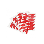 NICE-040 | Strisce adesive rosse riflettenti