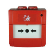 NOTIFIER-104 | Pulsador de alarma direccionable de 01 a 159 con led y aislador de cortocircuitos incorporado para sistemas analógicos d