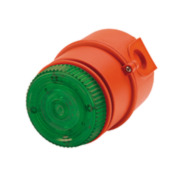 NOTIFIER-264 | IS-mC1-GR Combination of LED flash light and acoustic alarm of 100 dB, Atex, 24VDC, green LED, certified for use in expl