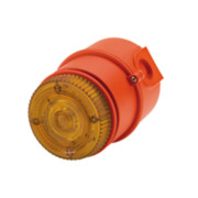 NOTIFIER-265 | IS-mC1-OR Combination of LED flash light and acoustic alarm of 100 dB, Atex, 24VDC, orange LED, certified for use in exp