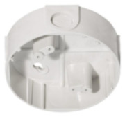 NOTIFIER-80 | White socket surface for tube up to 22mm outside diameter