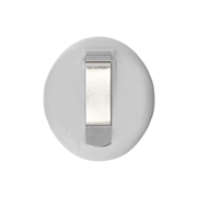 PAR-374 | White Paradox belt clip for REM101 emergency remote control