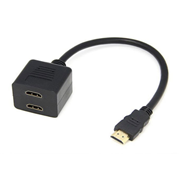 SAM-3894N | Splitter from 1 HDMI male input to 2 HDMI female outputs