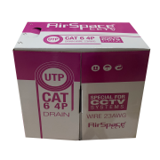 SAM-4446 | UTP CAT6 23AWG cable rigid halogen-free