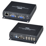 SAM-4486 | VGA/USB/audio/RS232/IR over CAT5e cable extender
