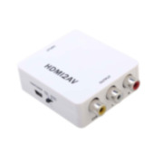 SAM-4515 | HDMI signal converter to CVBS composed video signal (RCA) and stereo audio signal (RCA L+R)