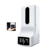 SAM-4717 | Dispenser di gel idroalcolico con misuratore di temperatura corporea