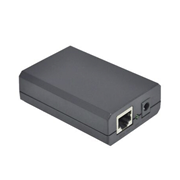 SAM-4759 | 1 channel AirSpace PoE/PoE+ (802.3af/at) splitter. Supports PoE applications in Gigabit Ethernet environments. Allows powering the VESTA BOGP and HSGW Control Panels with POE power supply. It splits the 48V DC power through the RJ45 Ethernet cable into different DC outputs. 36V ~ 57V DC voltage input. Maximum output power up to 24W. Output 12V DC/2A, 9V DC/2A or 5V DC/2A. Thermal cut. Short circuit protection. Plug&Play.