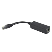 SAM-4760 | PoE Splitter (802.3af) AirSpace 1 channel. Supports PoE applications in Gigabit Ethernet environments. Allows powering the VESTA BOGP and HSGW Control Panels with POE power supply. It splits the 48V DC power through the RJ45 Ethernet cable into different DC outputs. 36V ~ 57V DC voltage input. Maximum output power up to 12W. Output 12V DC. Thermal cut. Short circuit protection. Plug&Play.