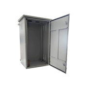 SAM-6772 | 22U outdoor 19" rack cabinet with ventilation, tray and IP55 protection