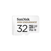SANDISK-32 | Tarjeta microSDHC UHS-I SanDisk High Endurance de 32GB para vídeo Full HD y 4K
