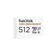 SANDISK-512 | Tarjeta microSDXC UHS-I SanDisk High Endurance de 512GB para vídeo Full HD y 4K