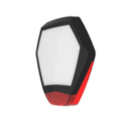 TEXE-36 | Cubierta frontal Odyssey X3 en color negro/rojo para base de sirena retroiluminada de exterior Odyssey X-B