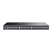 TPLINK-055 | Switch Gigabit L2+ com 48 portas RJ45 e 4 SFPs