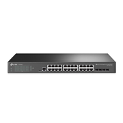 TPLINK-058 | Switch Gigabit L2 com 24 portas RJ45 e 4 SFPs